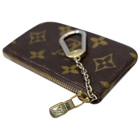 louis vuitton car keychain|Louis Vuitton coin pouch keychain.